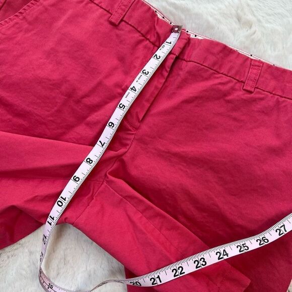 Tommy Hilfiger Bermuda Chino Shorts Nantucket Red Classic Preppy size 10 - Picture 9 of 12